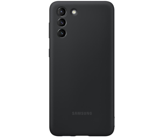 Samsung Silicone Cover do Galaxy S21+ Black - 617438 - zdjęcie